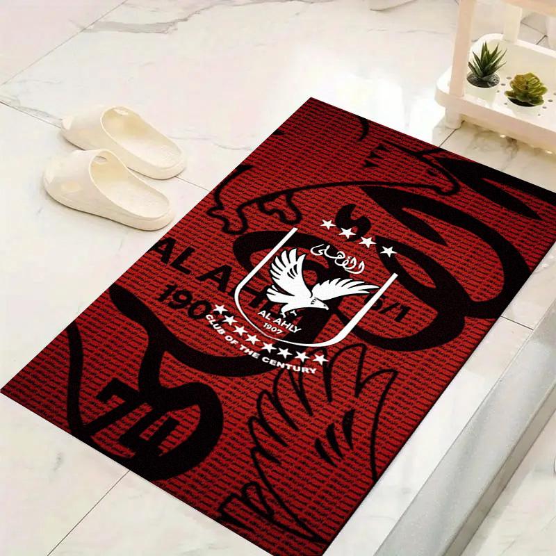 Al Ahly Carpet Rug for Living Room Bedroom Home Sofa Decoration, Kids play Non-slip Floor Mat