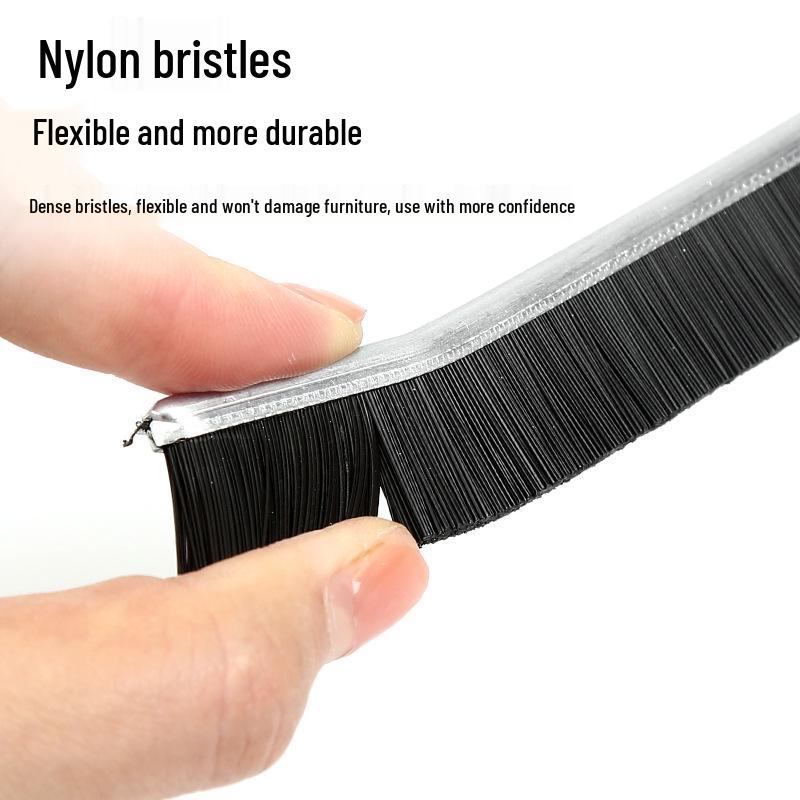 Multifunctional Hard Bristle Crevice Brush for Bathroom, Toilet, Kitchen, and Windows
