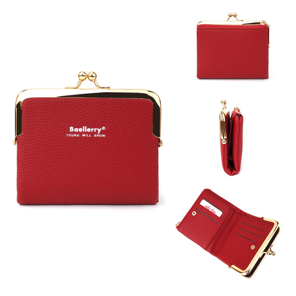 Baellerry Women's Korean Fashion Short Wallet & Coin Purse