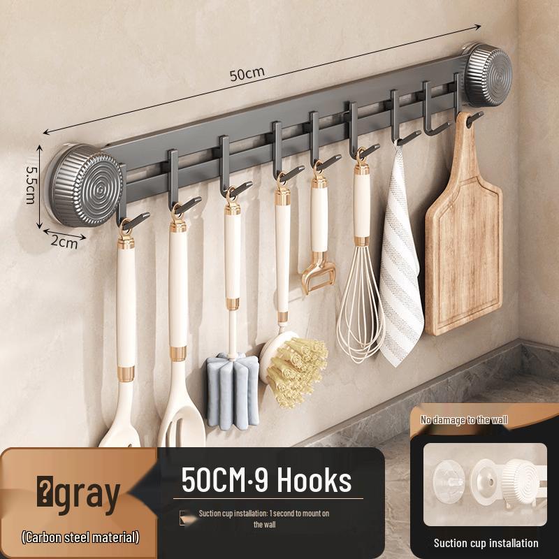 MDNG Suction Cup Wall-Mounted Storage Rack