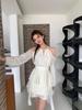 2026 Spring/Summer Halter Neck Backless Off-Shoulder Fairy Dress for Women