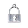 Key Charms Multi Color Alloy Locks Pendants For Romantic Themed Jewelry
