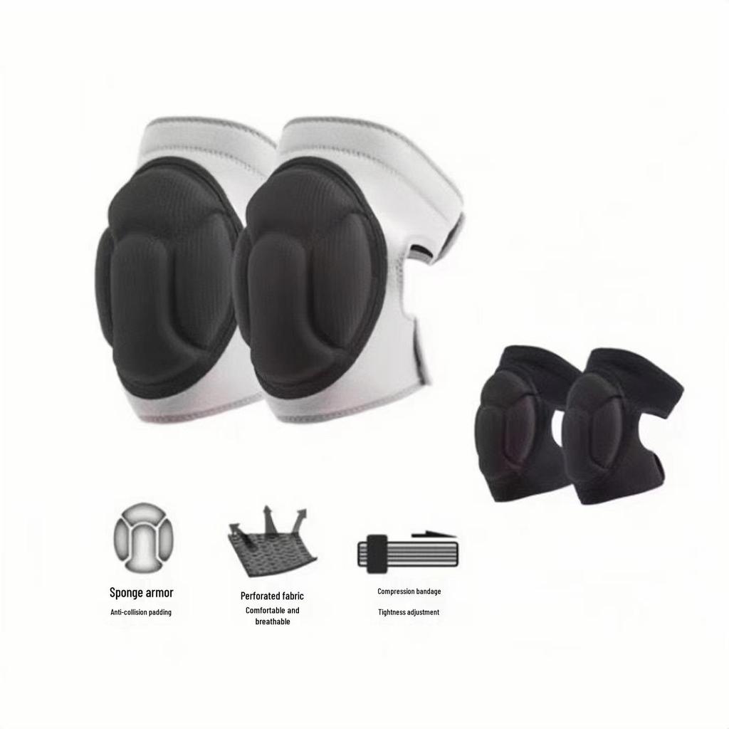 EVA Turtle Shell Knee & Elbow Pads: Anti-collision, Thickened Protection for Gardening, Work, Skating & Snowboarding.