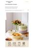 Ceramic Double-Handled Large Soup Bowl with Lid - High-End Design, Ideal for Home Use, Sauerkraut Fish, and Commercial Soups.