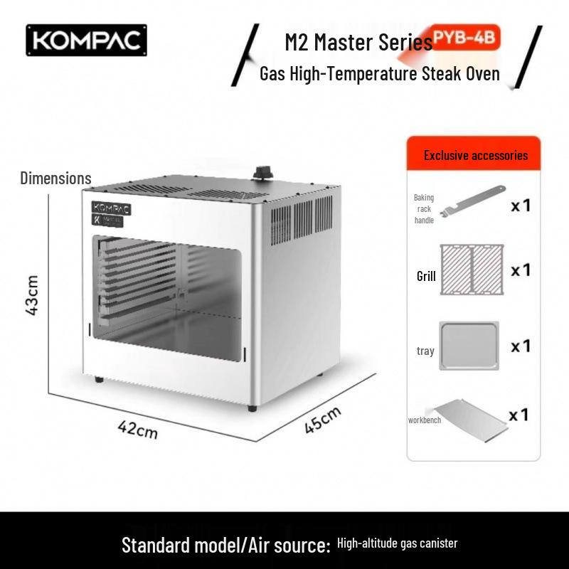 Forno Comercial Elétrico de Alta Temperatura para Bife e Macarrão M Anpai - Máquina de Grelhar Totalmente Automática