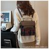 IELGY Ladies Diagonal Bag Casual British Style Portable Retro Large Capacity