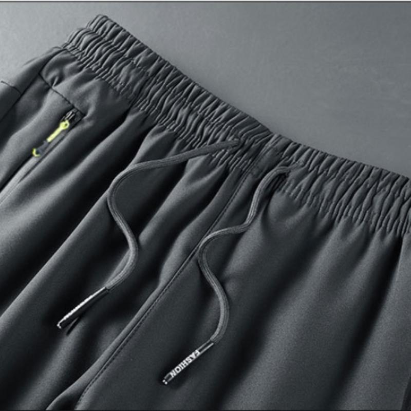 Pánské silné větruodolné fleecové kalhoty pro zimní outdoorové sportovní kalhoty