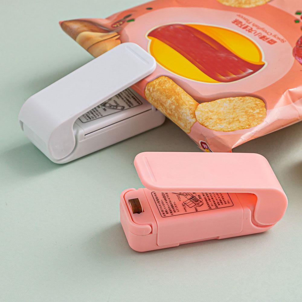 Plastic Heat Bag Sealing Machine Mini Snack Bag Sealing Clip Gadgets Food Bag Sealer