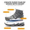 Fashion Man Safety Shoes Puncture-Proof Work Sneakers Lightweight Work Shoes Men Steel Toe Shoes Safety Boots Indestructible Shoes