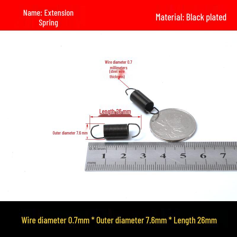 Stainless Steel Spring Hook for Microwave Oven Handle, Wire Diameter 0.6/0.7