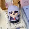 Cartoon 10CM Danganronpa pluche speelgoed sleutelhanger anime Enoshima Junko Kirigiri Kyoko Naegi Makoto Nanami Chiaki Cosplay Knuffelpop