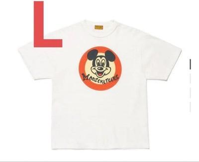 HUMAN MADE Mickey Mouse Club Graphic T-Shirt White L-size Japan FS