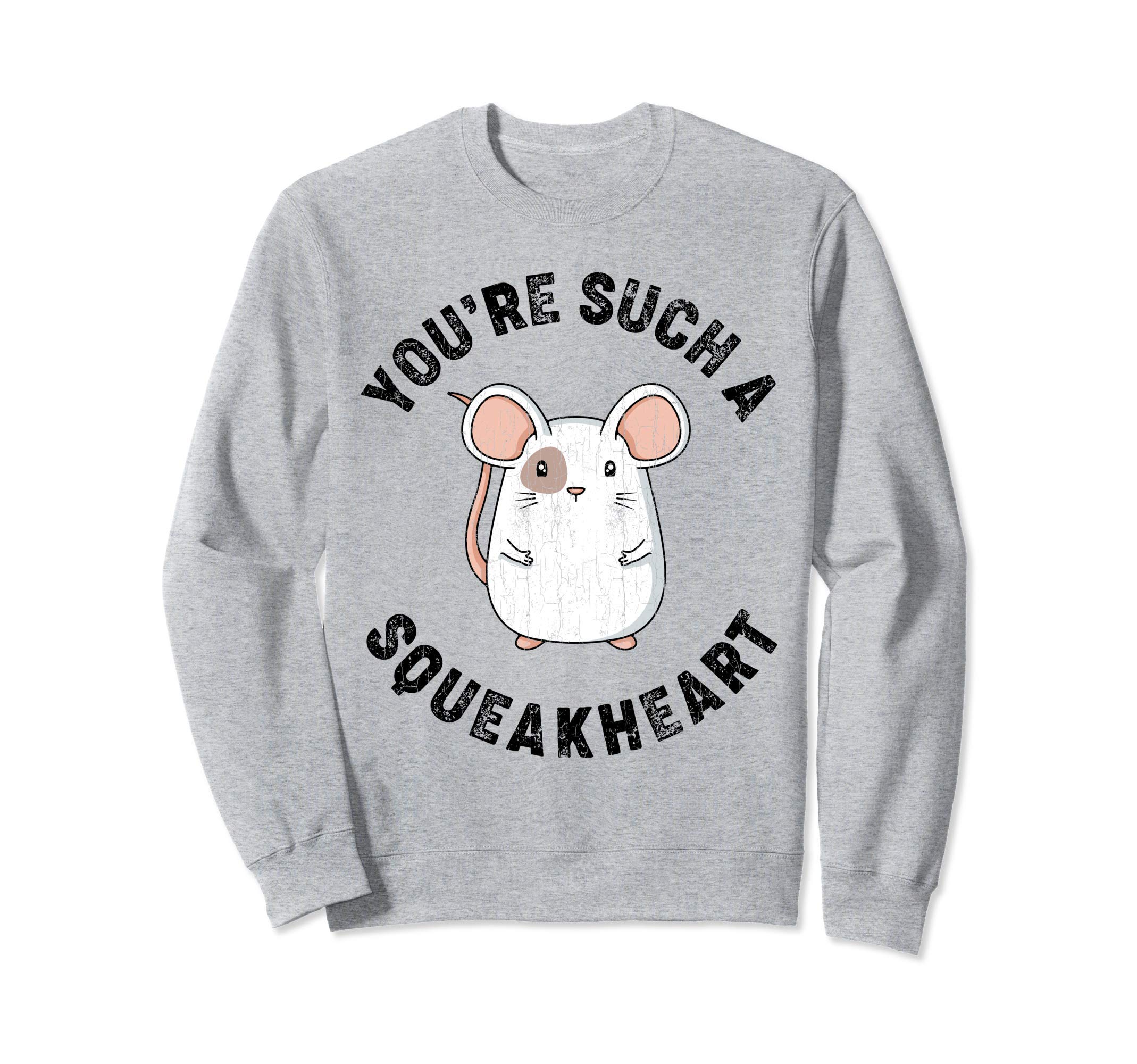 A funny and cute mouse design for him, her Valentine s Day trainer