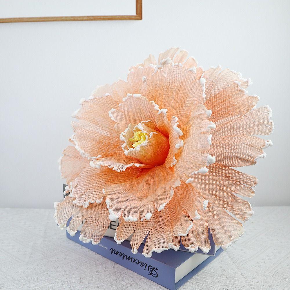 

30cm Big Simulation Flower Hollow Artificial Flowers Window Display Fake Flower Wedding 6