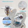 Pop Up Sink Plug Stainless Steel Drain Stopper Universal Drain Filter  Bathroom Accessories