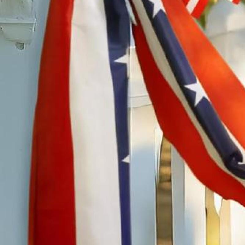 

2 X 20 Ft Memorial Days Flag American Decorations Patriotic Bunting Oversized Patriotic Bunting Flags for Home Decor China Mainland