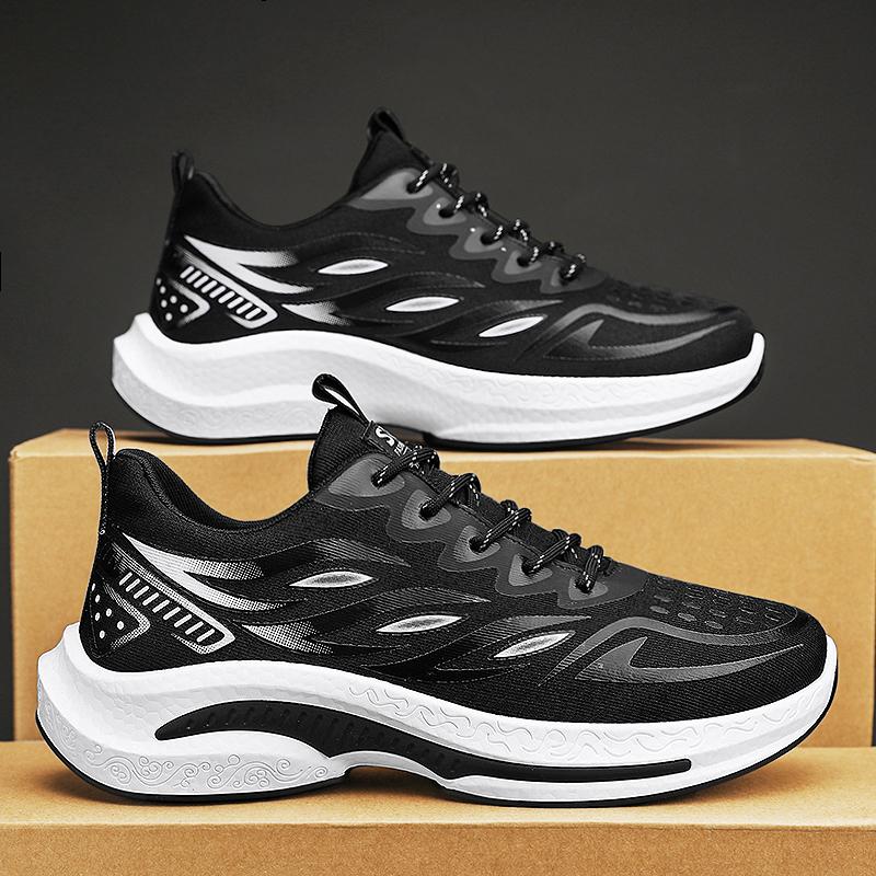 Summer breathable new sports and leisure running shoes lightweight dad mesh trendy shoes