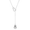 Under the Banyan Tree S925 Silver Double Gourd Chinese Necklace - Exquisite Gift for Women