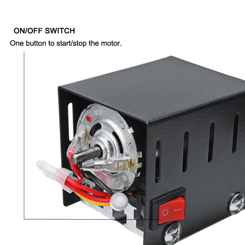 200W Mini dreiebenk Perler Maskin Tredreiebenk Gjør-det-selv Trebearbeidingsverktøy Fresing Sliping Polering Utskjæringsbor Roterende verktøysett