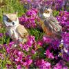 Cute Owl Statue Anti-bird Garden Owl Decorations Garden Guard Owl Figurines  Home Decor
