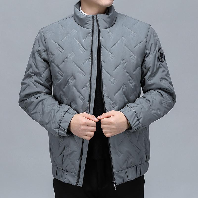 Men's Winter Clothing, Piled and Thickened Middle-aged and Elderly Cotton-padded Clothes, Men's Jackets, Winter Middle-aged People's