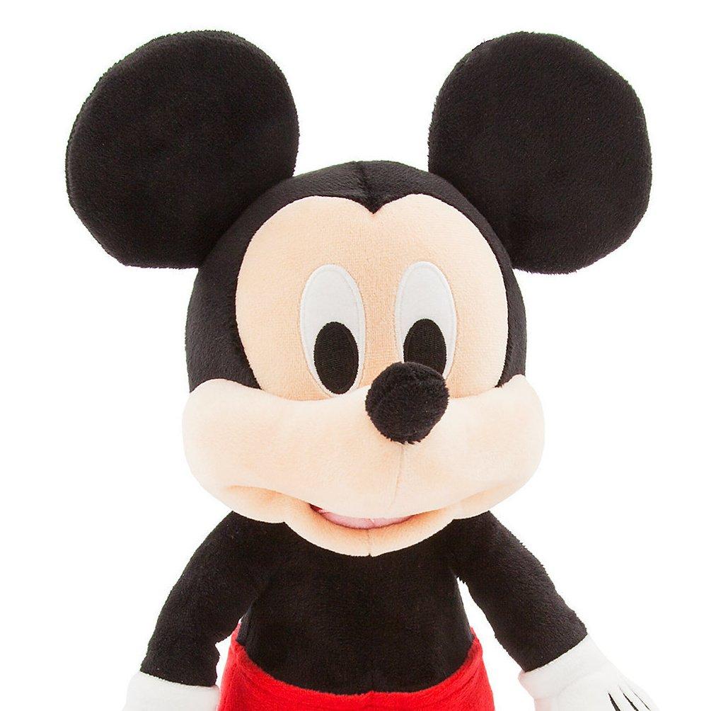 Disney Mickey & Minnie Plush Toy Pair Set (Medium Size) 17" 18" (43cm 46cm) Pink [Used]