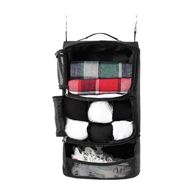 TABITORA Hanging Storage Bag, Travel Pouch, Compression Pouch, Hanging Travel Closet, Inner Bag, Organizer for Clothing, Clothes, and More, Portable C
