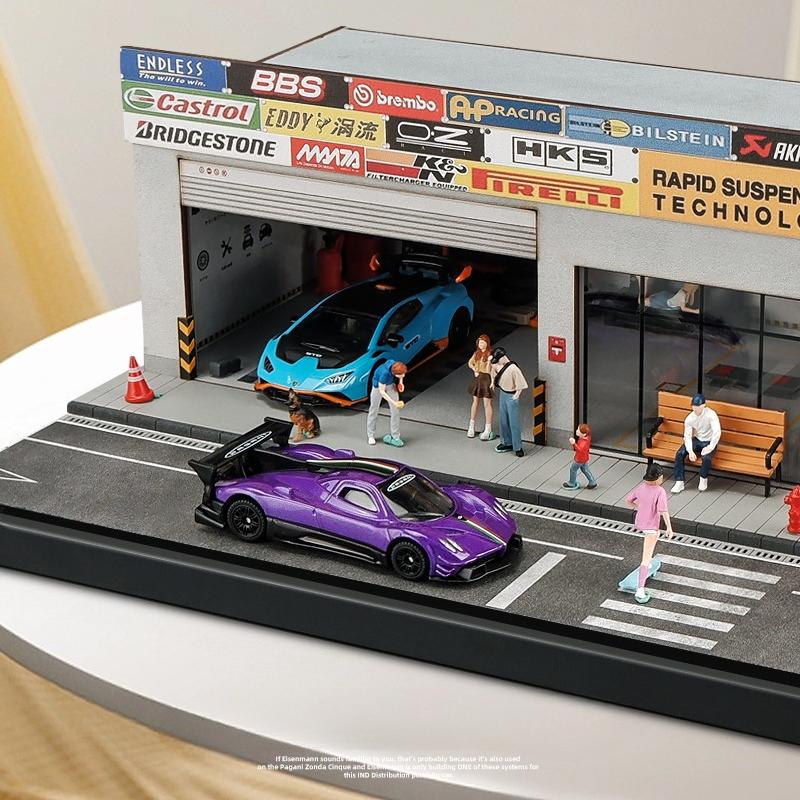 CCA Diecast 1/64 Pagani Zonda Super Car Alloy Model Car Toy for Boys Birthday Gift Ornament for Collections Miniature Voiture