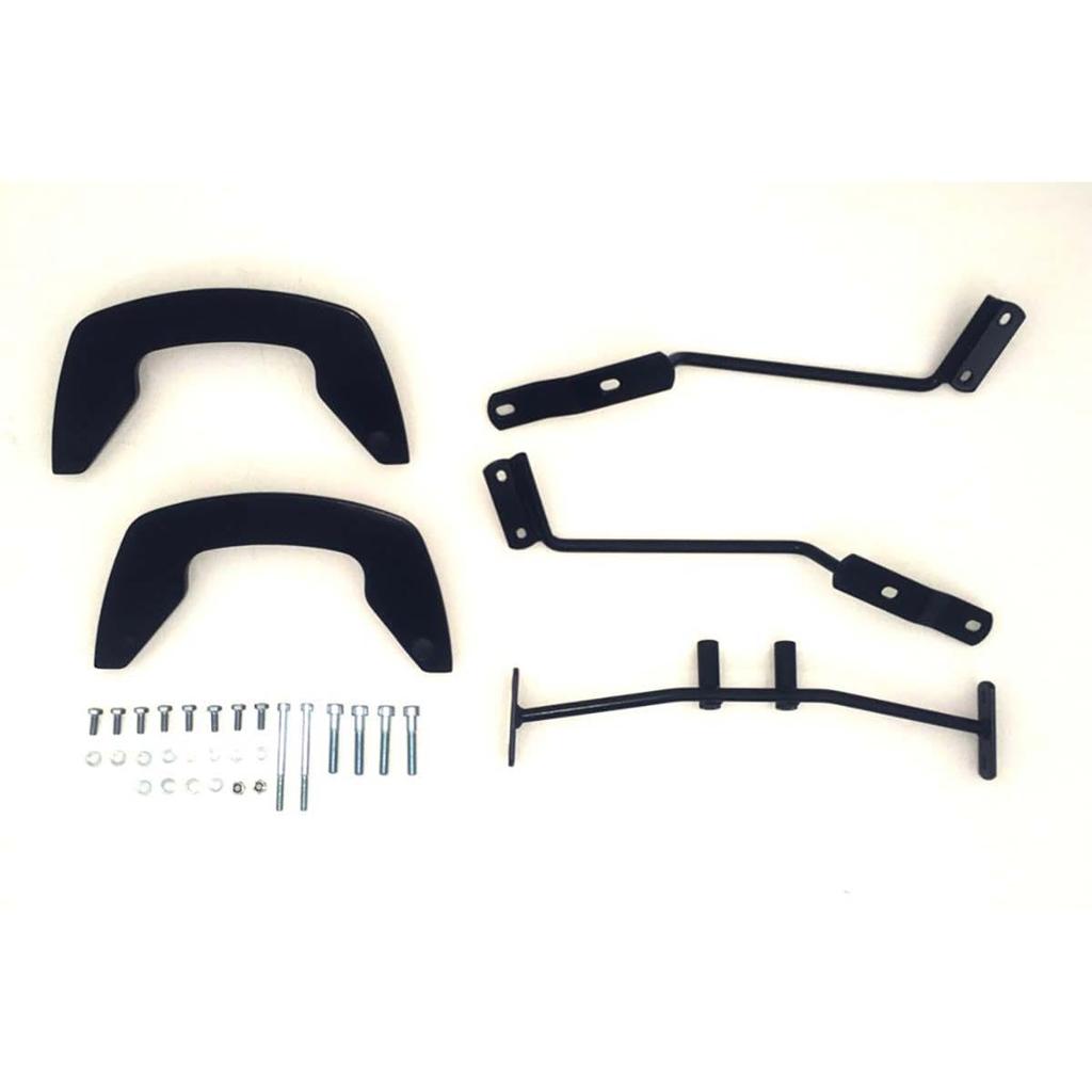 Hepco Becker Side Carriers for ABS 1 & C-BOW SV650/X (2016-2025), Black, Set, 6303532-0001