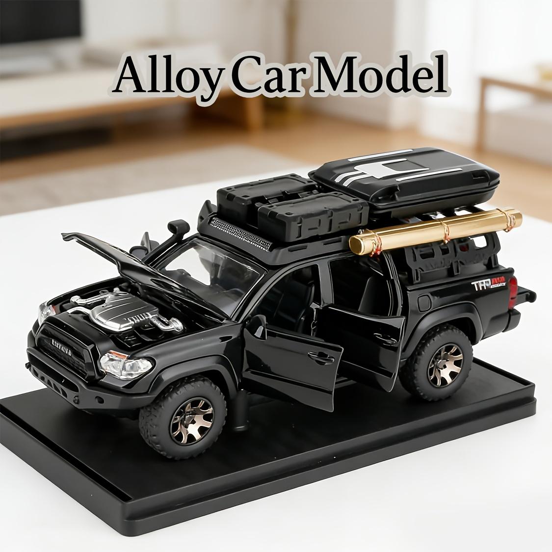 1:32 Scale Collectible for TOYOTA Off-Road Vehicle Model Car - Zinc Alloy with Openable Doors Highly Detailed Replica Gift for Model Car Enthusiasts