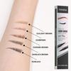 Curved Eyebrow Pen - Eyebrow Pencil, Brow Pencil 2-in-1 Dual-Ended Microblading Eyebrow Pen