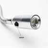 DC5V USB L40cm long gooseneck CNC Machine Light with Switch Black Silver 4000K LED Bedside Reading Lamp for Working Repairing