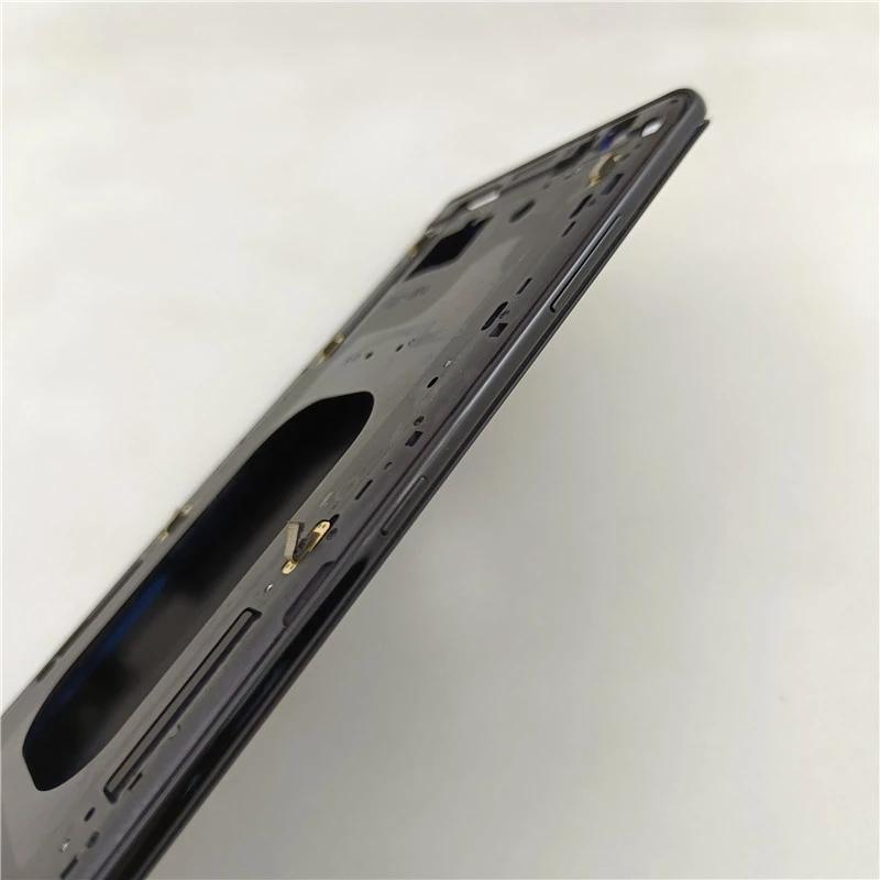 Scocca Completa Per Sony Xperia XZ3 H9436 H9493 H8416 H9496 Telaio Anteriore Centrale Vetro Copertura Posteriore Batteria