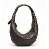 New Sheepskin Croissant Bag Niche Design Lazy Wind Croissant Bag Premium Commuter Leather Portable Shoulder Bag Women