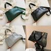 Retro Fashion Small Pu Bag With Zipper Closure For Casual Travel And Daily Use