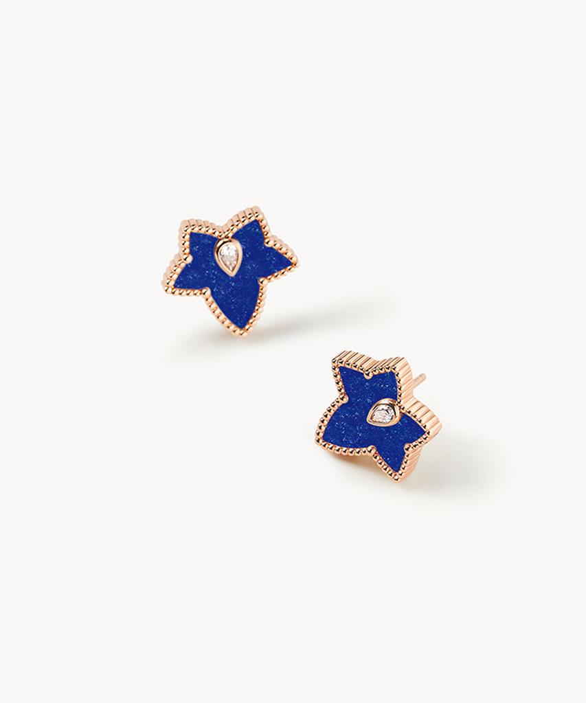 Lola Rose Ivy Lapis Lazuli Bead Women'S Fashion Earrings
