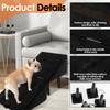 Reusable Split Ottoman Dog Ramp Folding Dog Ramp Ottoman Multifunctional Lightweight Pet Step for Home Bed Sofa Couch Car