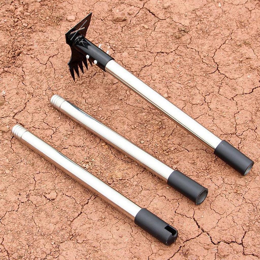 Narzędzie do pielenia Ogrodowe narzędzie do wyrywania chwastów Dwustronne Odporne na rdzę Dziurkacz Ergonomiczny design Do pielenia trawy w ogrodzie, na podwórku, w gospodarstwie