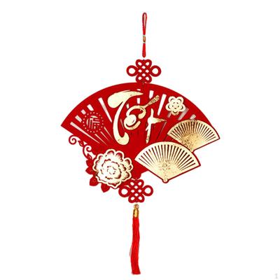 Chinese Year Hanging Decoration Spring Festival Door Sign Lunar Decor Tassel Pendant