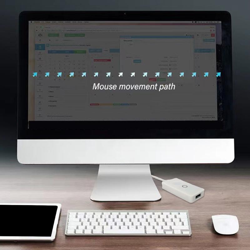 Mouse Jigglers Quiet Noiseless Undetectable Mouse Movers Simulates Realistic Movement, DriverFree Shakers for PC