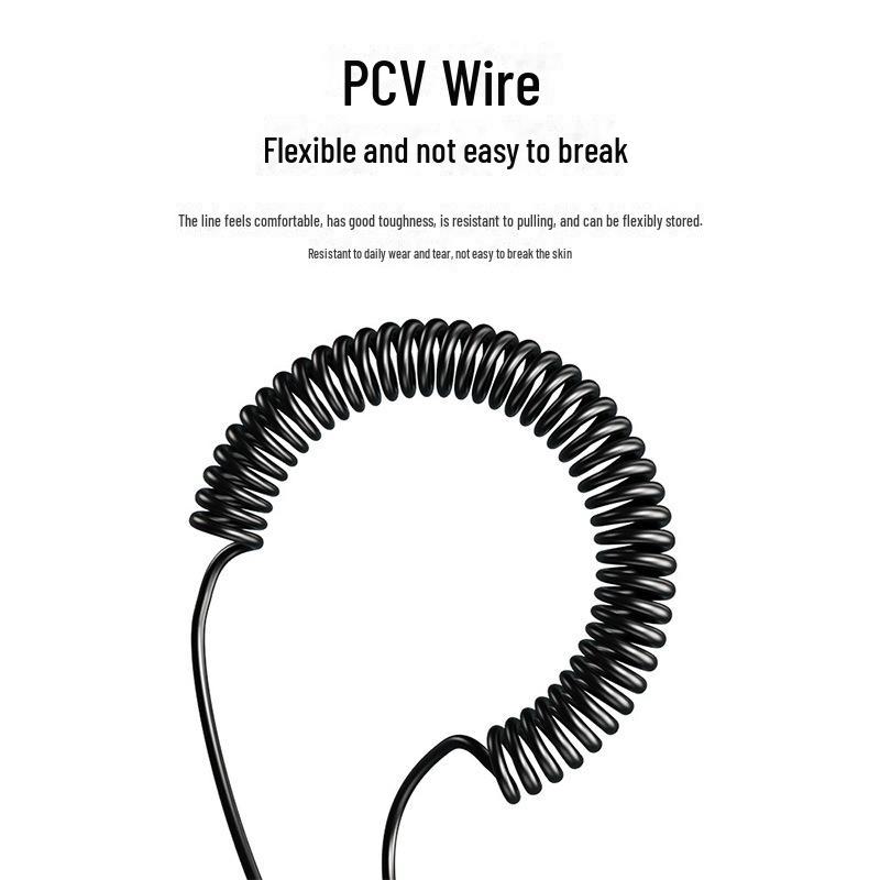 IPhone Einziehbares Ladekabel: Kompatibel mit iPhone 11/14/12/8Plus/7/6s, gefedertes Apple-Datenkabel