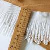 1/2Yard Dress Pleated Polyester Clothing Accessories Lace DIY Hollow Fabric Double Layer Trim Collar