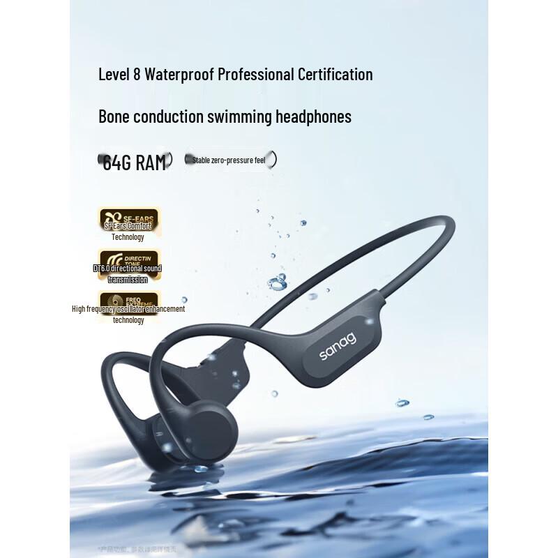 SANAG B60SPro Max Bone Conduction Sport Headset