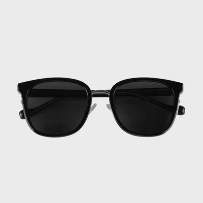 Oversized Basic Sunglasses Black