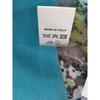 Used Made In Italy Cotton Silk Chiffon Scarf Blue