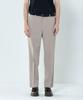 BASIC HOUSE Linen-Like Tapered Fit Slacks Beige Lzpt3104