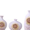 3er-Pack Harzvase Elegante Blumenvase für Hochzeitsfeier Heim Wohnzimmer Dekoration Ornament