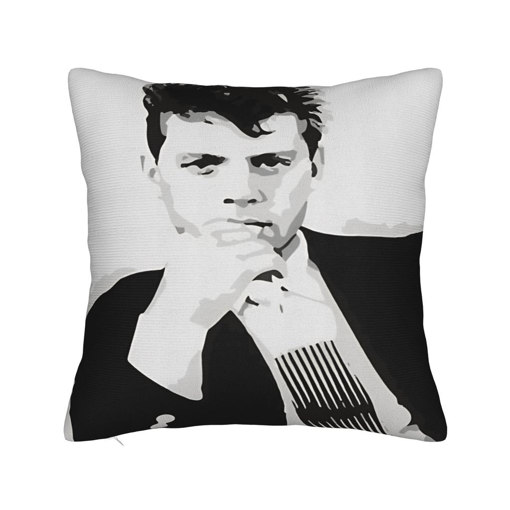 Singer L-Luis M-Miguel Pillow Cover  Retro Trendy Pillow Case For Sofa Couch Bed Living Room Soft Pillowcases Birthday Present