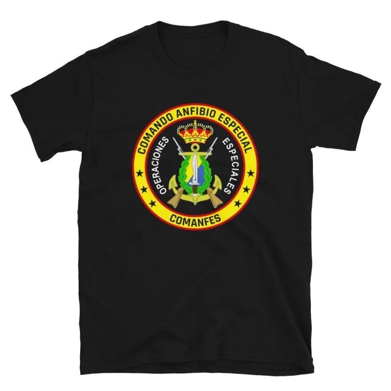 COMANFES Comando Anfibio Especial t-shirt UOE Unidad de Operaciones Especiales Men Shirts Short Casual 100% Cotton