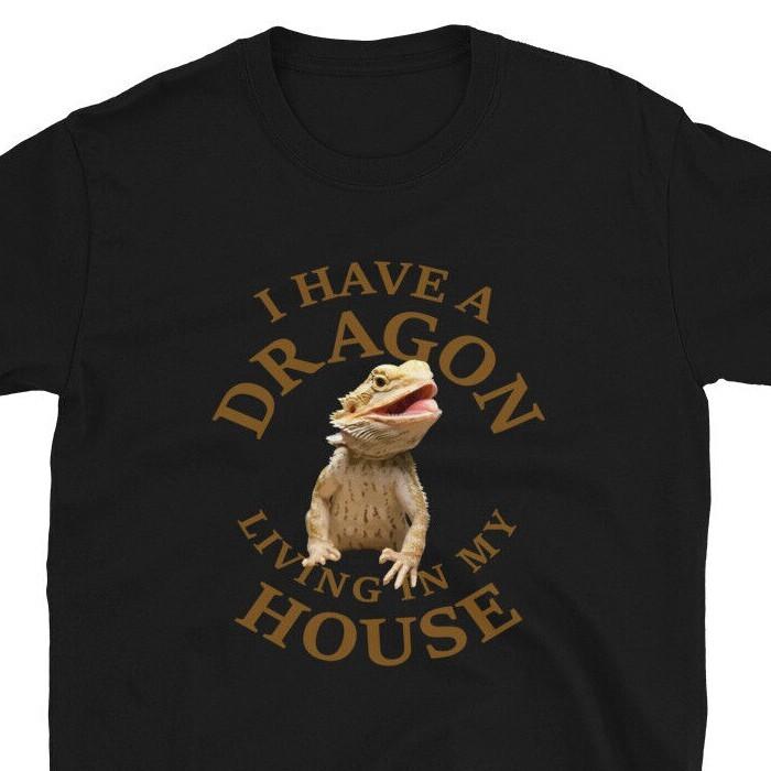 Bearded Dragon Shirt Lizard Pet Reptile Unisex T-Shirt XXXXL